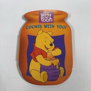 Winnie the Pooh counts with you Book 2000 Disney Kids Children’s Toddler Small
